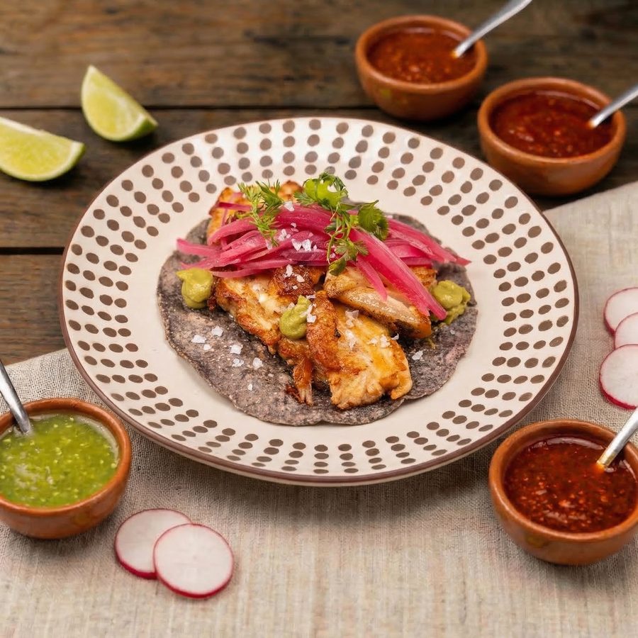Taco de pescado