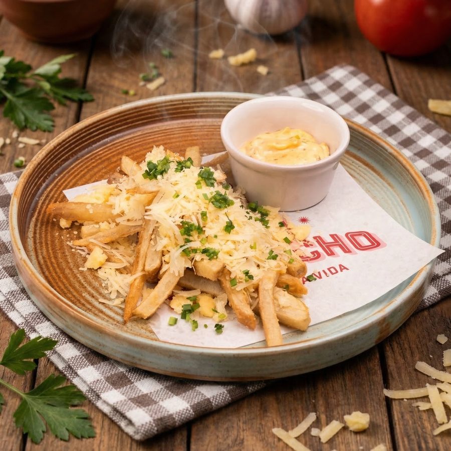 Papas al parmesano